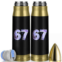 Swirl Effect Printed Six Seven Meme Bullet Tumbler Gen Z Alpha Gift