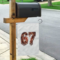 Fire Swirl Effect Printed Garden Flag Six Seven Meme