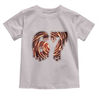 Fire Swirl Effect Printed Toddler T Shirt Six Seven Meme