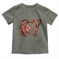 Fire Swirl Effect Printed Toddler T Shirt Six Seven Meme