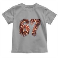 Fire Swirl Effect Printed Toddler T Shirt Six Seven Meme