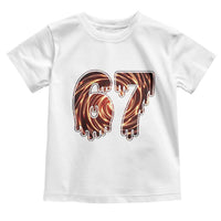 Fire Swirl Effect Printed Toddler T Shirt Six Seven Meme