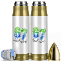 Green Fire Flame Six Seven Bullet Tumbler Trendy Meme Gift