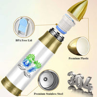 Green Fire Flame Six Seven Bullet Tumbler Trendy Meme Gift
