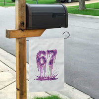 Drip Fire Flame Six Seven Garden Flag Trendy Meme Gift