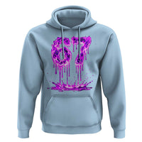 Drip Fire Flame Six Seven Hoodie Trendy Meme Gift