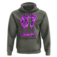 Drip Fire Flame Six Seven Hoodie Trendy Meme Gift