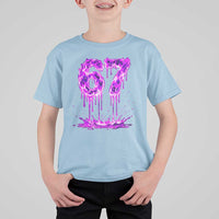 Drip Fire Flame Six Seven T Shirt For Kid Trendy Meme Gift