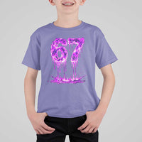 Drip Fire Flame Six Seven T Shirt For Kid Trendy Meme Gift