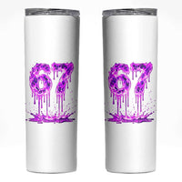 Drip Fire Flame Six Seven Skinny Tumbler Trendy Meme Gift