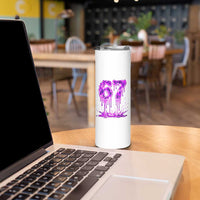 Drip Fire Flame Six Seven Skinny Tumbler Trendy Meme Gift