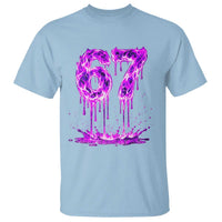 Drip Fire Flame Six Seven T Shirt Trendy Meme Gift