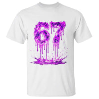 Drip Fire Flame Six Seven T Shirt Trendy Meme Gift
