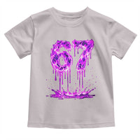 Drip Fire Flame Six Seven Toddler T Shirt Trendy Meme Gift