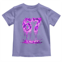 Drip Fire Flame Six Seven Toddler T Shirt Trendy Meme Gift