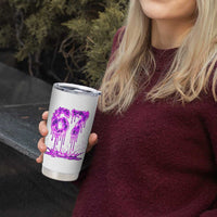 Drip Fire Flame Six Seven Tumbler Cup Trendy Meme Gift
