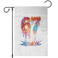 Burning Six Seven Garden Flag Drip Fire Flame Meme