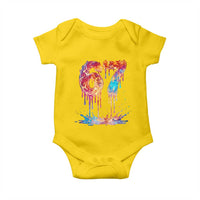Burning Six Seven Baby Onesie Drip Fire Flame Meme