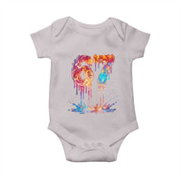 Burning Six Seven Baby Onesie Drip Fire Flame Meme