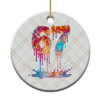 Burning Six Seven Ceramic Ornament Drip Fire Flame Meme
