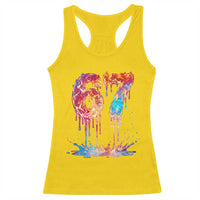 Burning Six Seven Racerback Tank Top Drip Fire Flame Meme