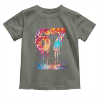 Burning Six Seven Toddler T Shirt Drip Fire Flame Meme