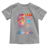 Burning Six Seven Toddler T Shirt Drip Fire Flame Meme