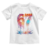 Burning Six Seven Toddler T Shirt Drip Fire Flame Meme
