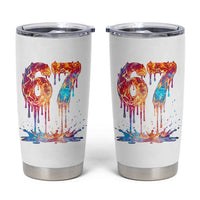 Burning Six Seven Tumbler Cup Drip Fire Flame Meme