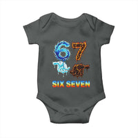 Water Fire Element Six Seven Baby Onesie Trendy Meme Gift