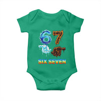 Water Fire Element Six Seven Baby Onesie Trendy Meme Gift