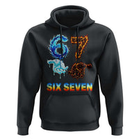Water Fire Element Six Seven Hoodie Trendy Meme Gift