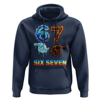 Water Fire Element Six Seven Hoodie Trendy Meme Gift