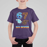 Water Fire Element Six Seven T Shirt For Kid Trendy Meme Gift