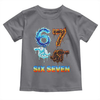 Water Fire Element Six Seven Toddler T Shirt Trendy Meme Gift