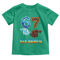 Water Fire Element Six Seven Toddler T Shirt Trendy Meme Gift
