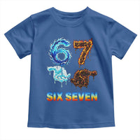 Water Fire Element Six Seven Toddler T Shirt Trendy Meme Gift
