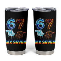 Water Fire Element Six Seven Tumbler Cup Trendy Meme Gift