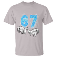 Ocean Water Wave Effect Printed T Shirt Six Seven Meme