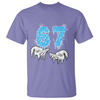 Ocean Water Wave Effect Printed T Shirt Six Seven Meme