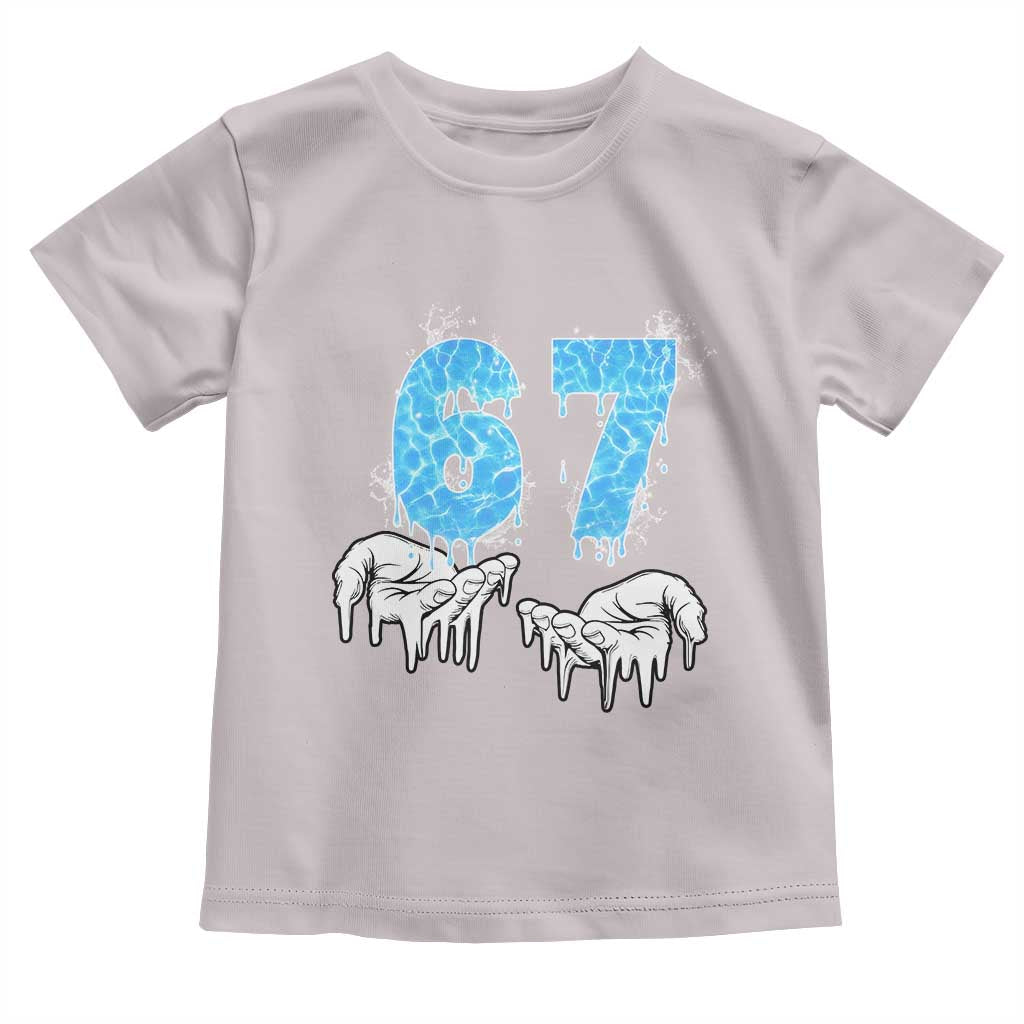 Ocean Water Wave Effect Printed Toddler T Shirt Six Seven Meme