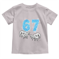 Ocean Water Wave Effect Printed Toddler T Shirt Six Seven Meme