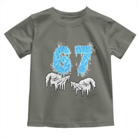 Ocean Water Wave Effect Printed Toddler T Shirt Six Seven Meme
