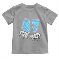 Ocean Water Wave Effect Printed Toddler T Shirt Six Seven Meme