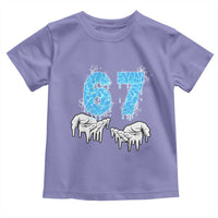 Ocean Water Wave Effect Printed Toddler T Shirt Six Seven Meme