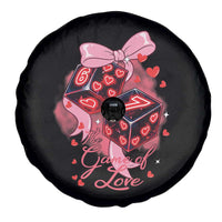 Funny The Game Of Love Six Seven Dice Meme Spare Tire Cover