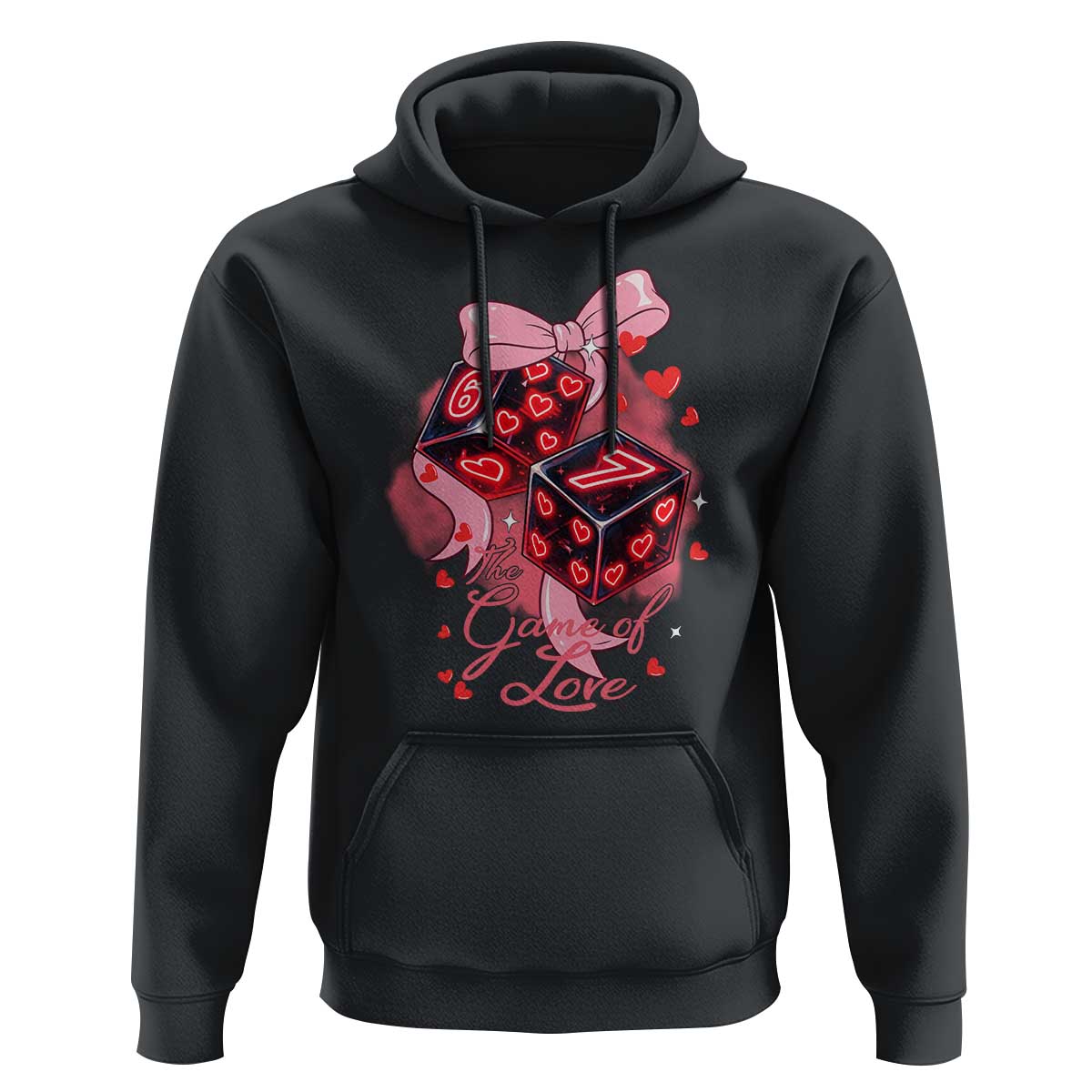 Funny The Game Of Love Six Seven Dice Meme Hoodie