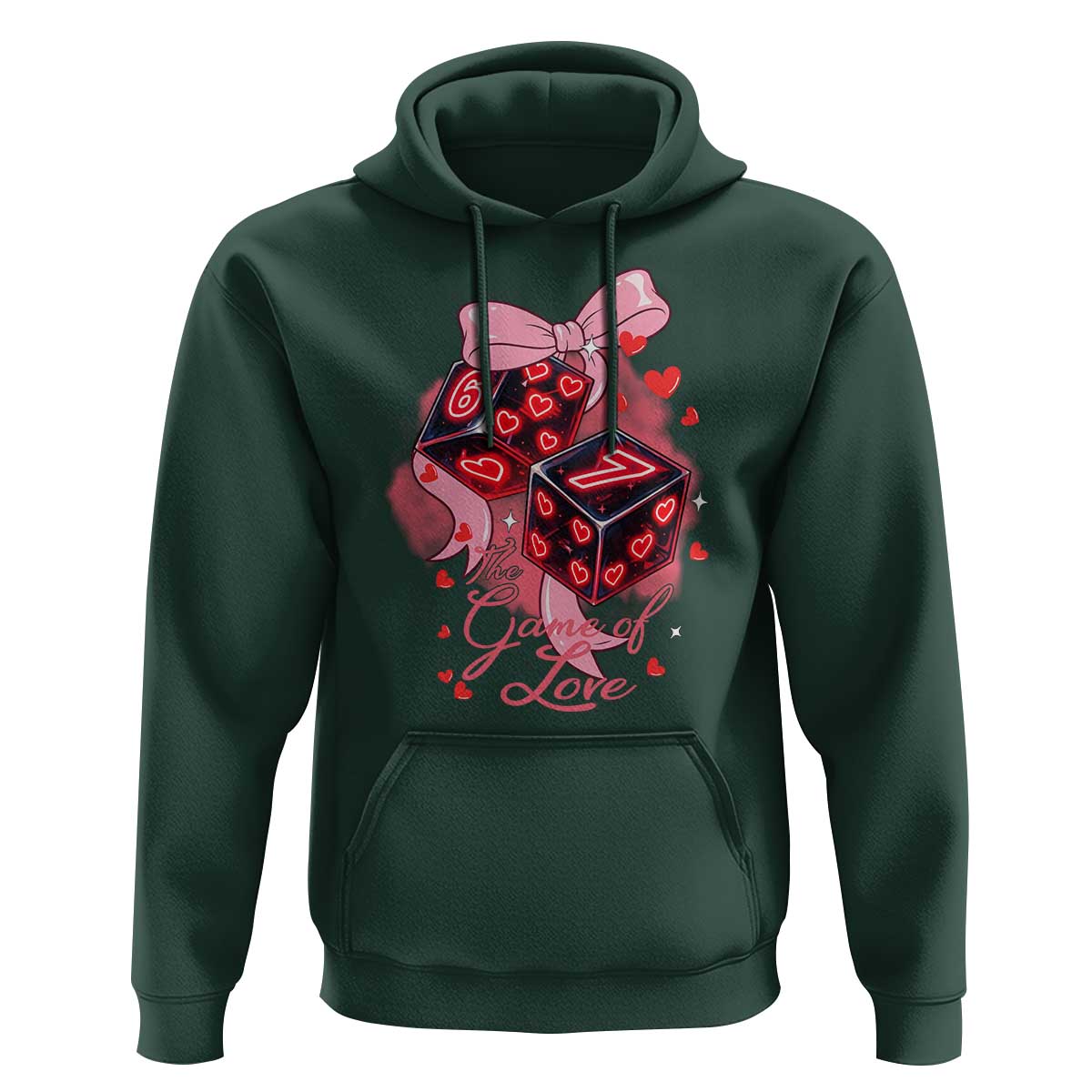 Funny The Game Of Love Six Seven Dice Meme Hoodie