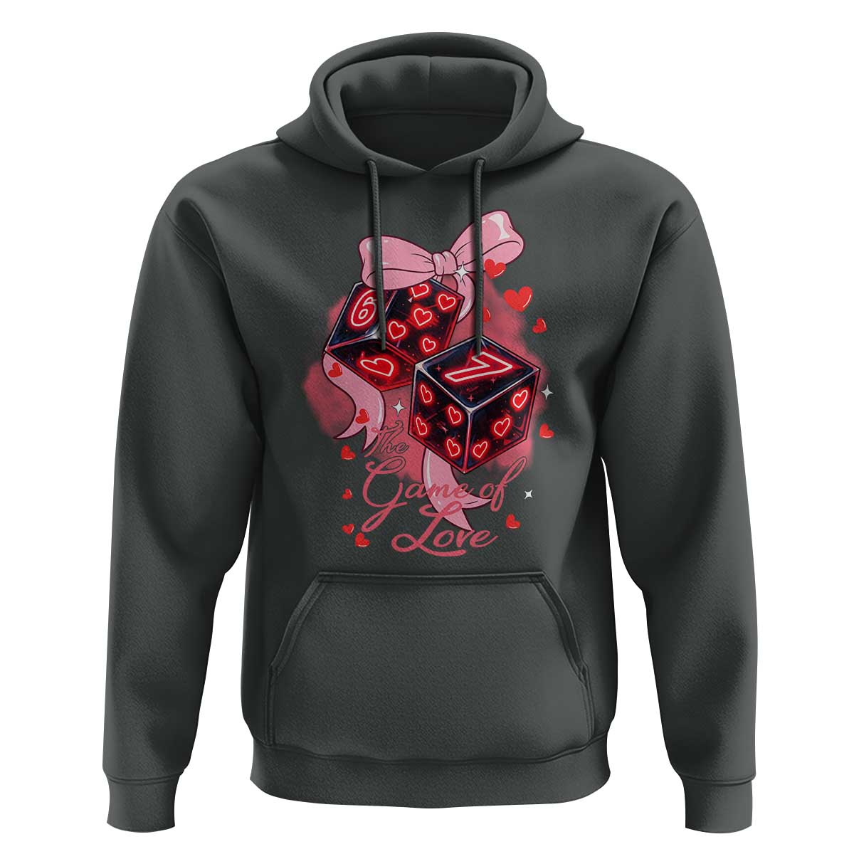Funny The Game Of Love Six Seven Dice Meme Hoodie