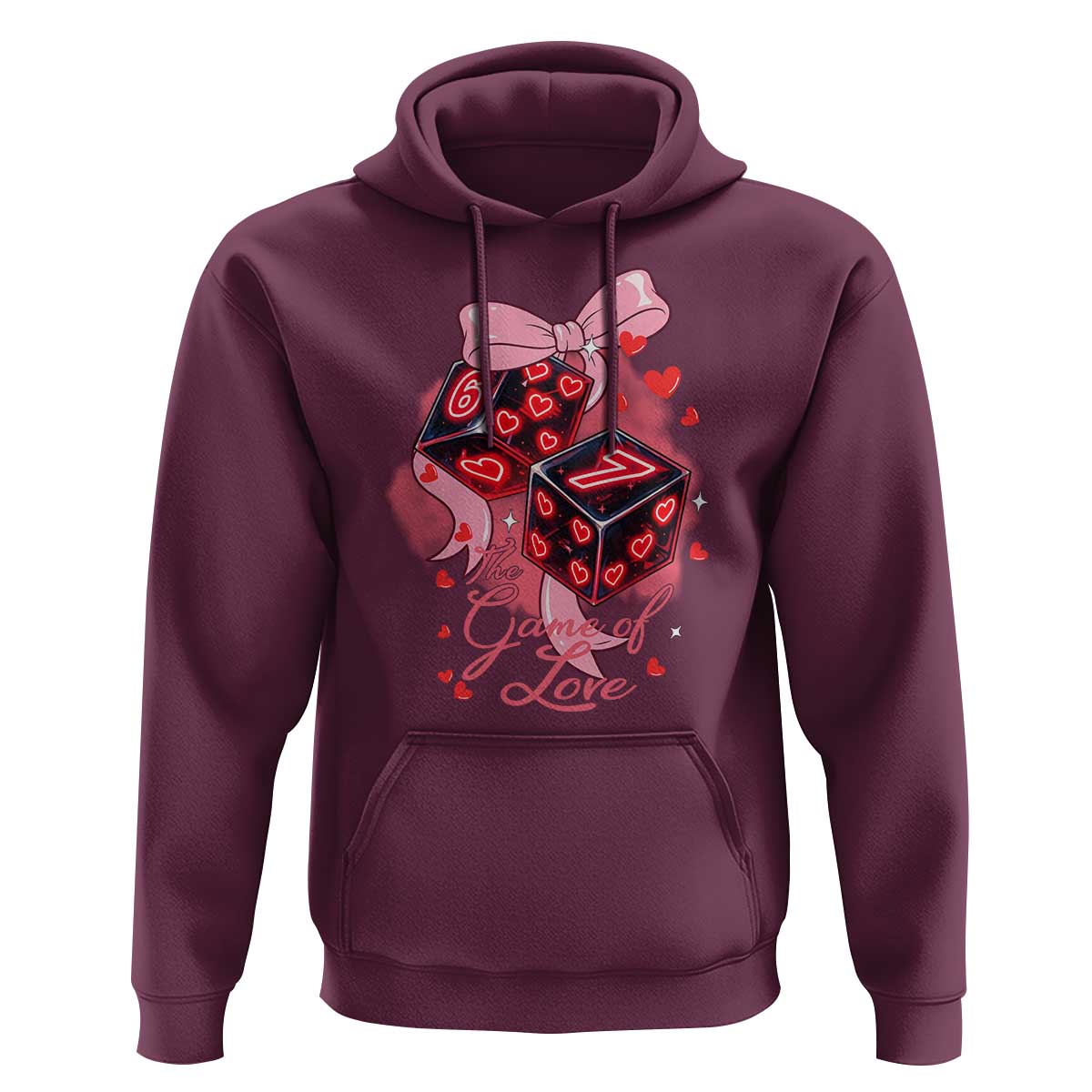Funny The Game Of Love Six Seven Dice Meme Hoodie
